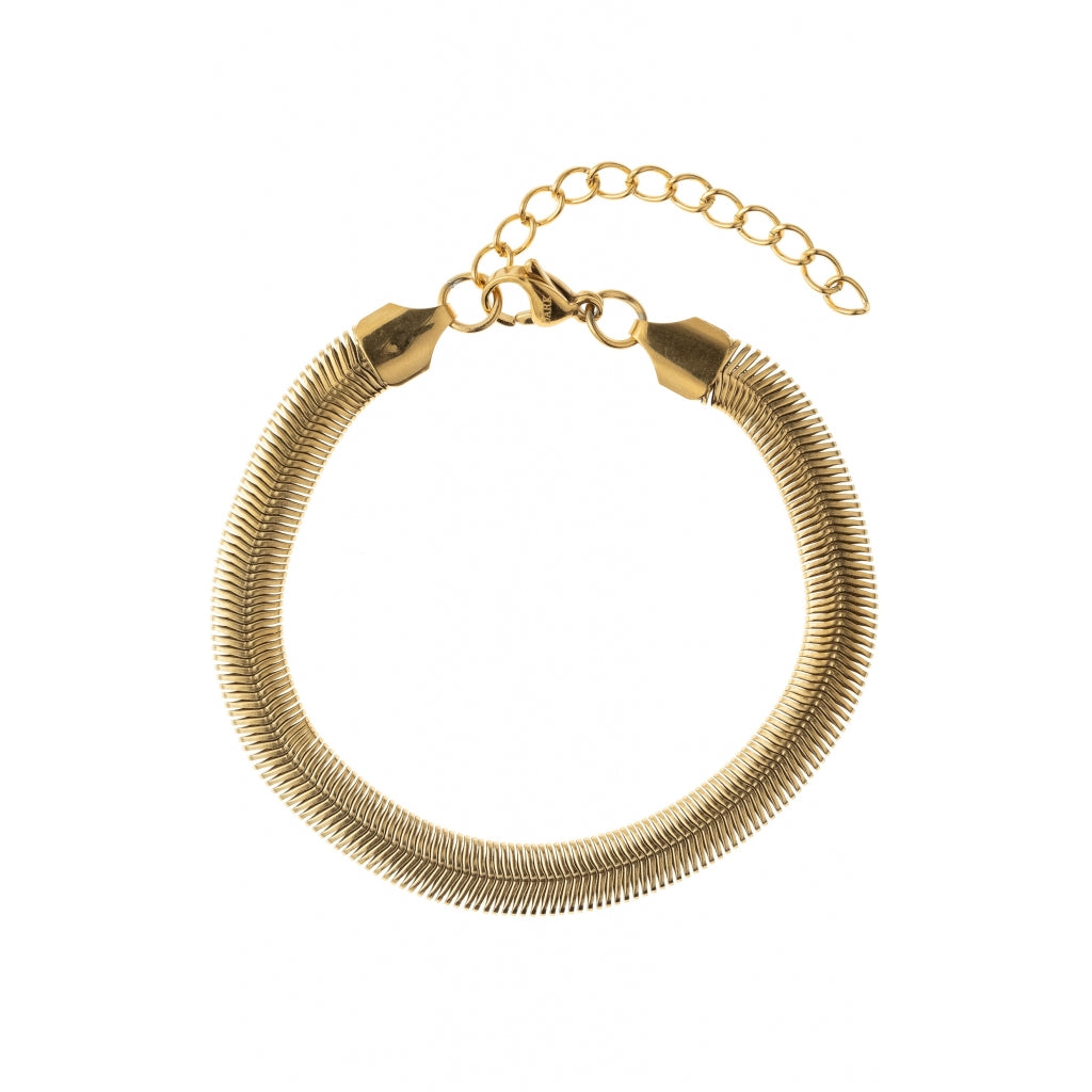 Dark Snake Chain Armbånd