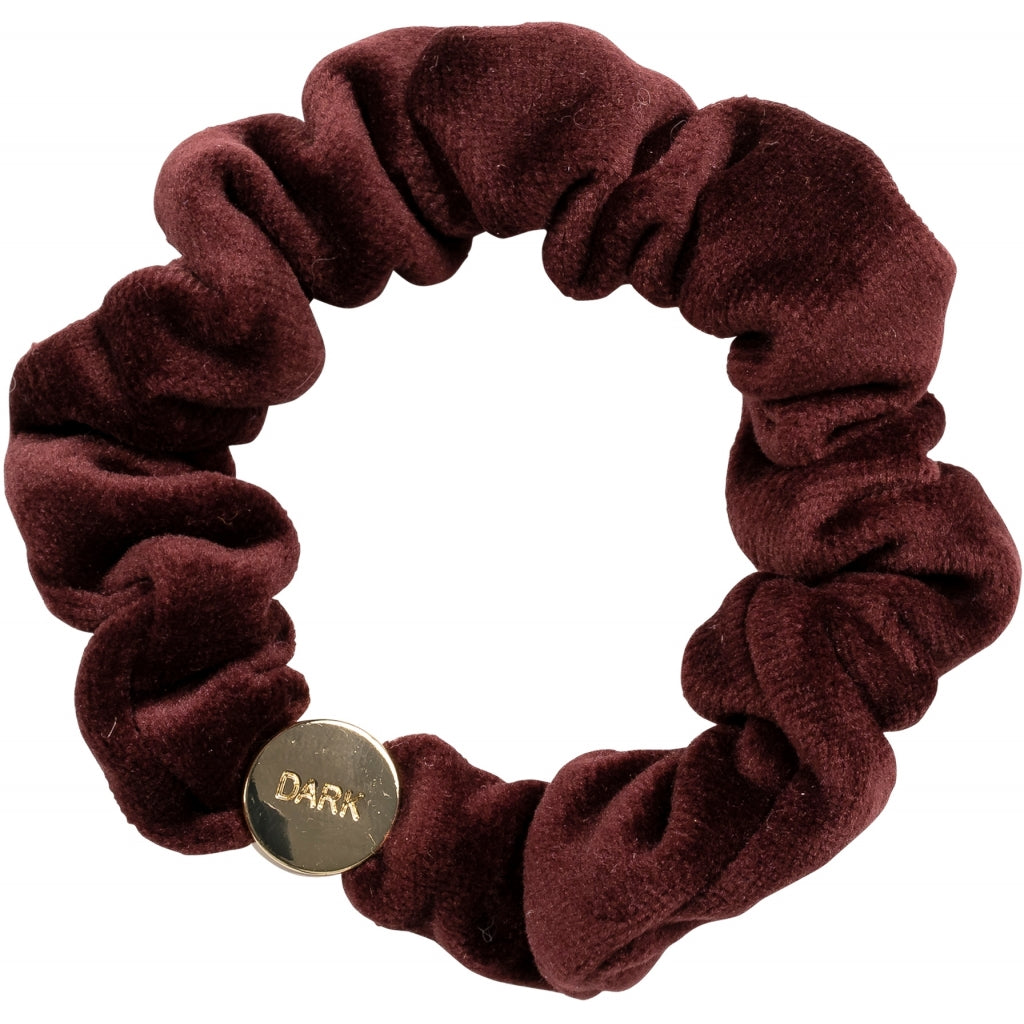 Dark Velvet Mini Scrunchie