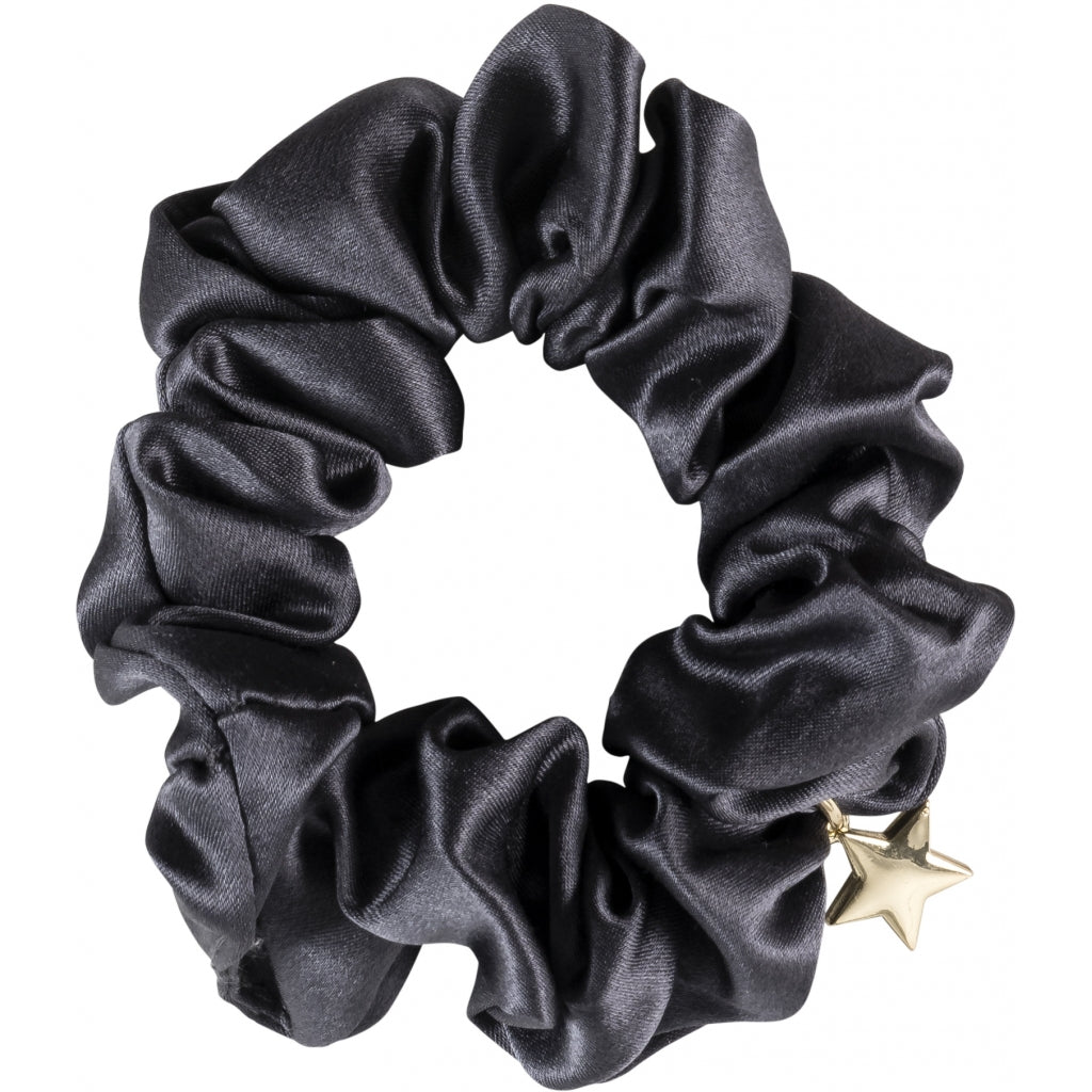 Dark Silk Scrunchie