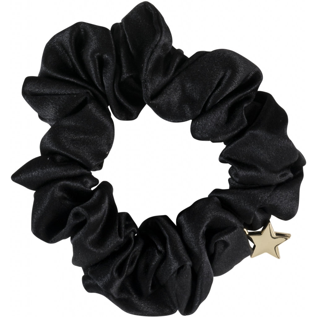 Dark Silk Scrunchie