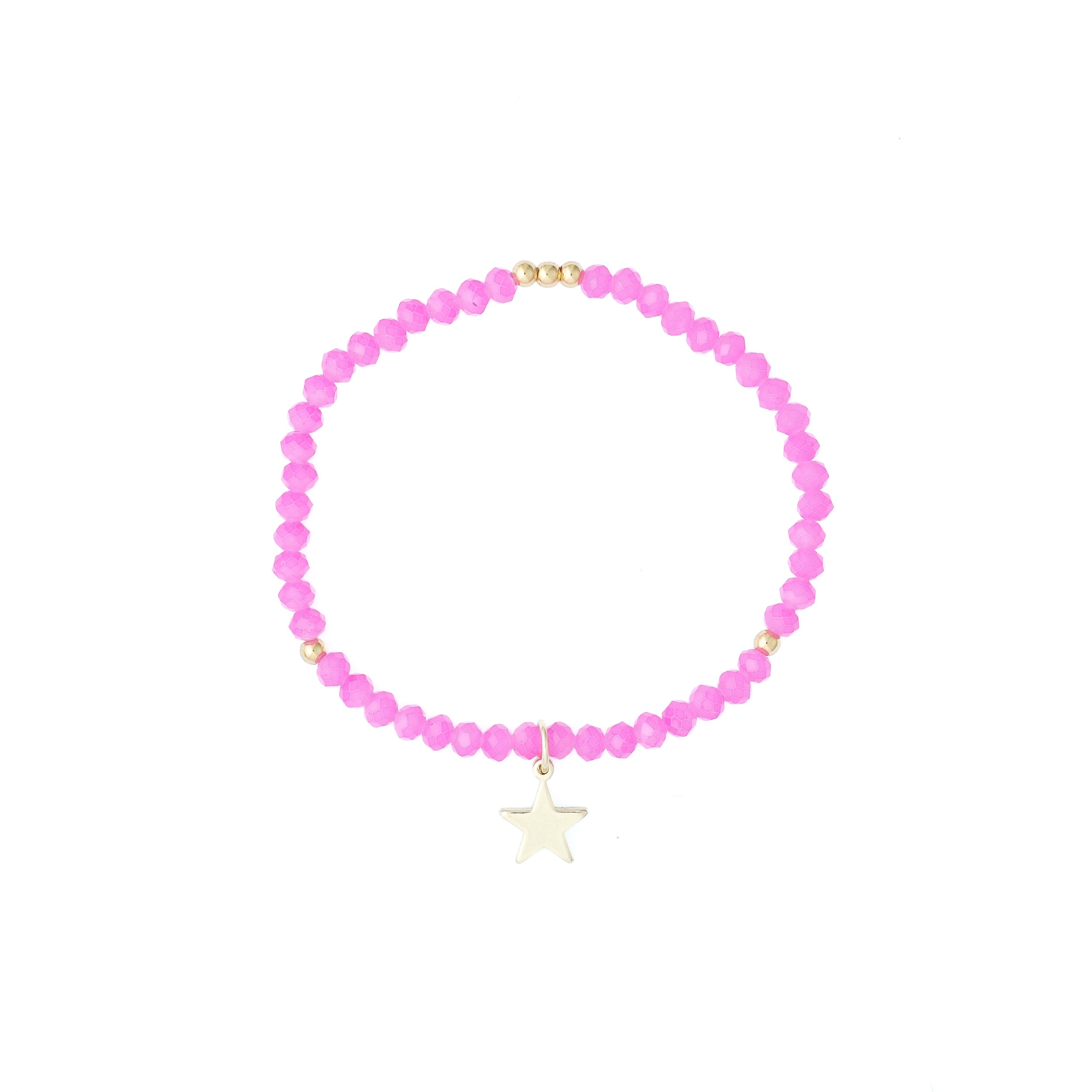 Dark Crystal Bead Breacelet