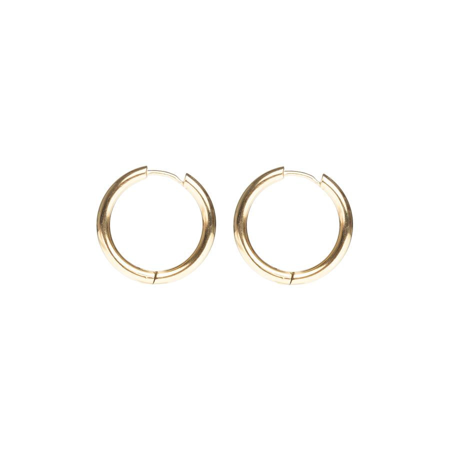 Dark Hoop Øreringer