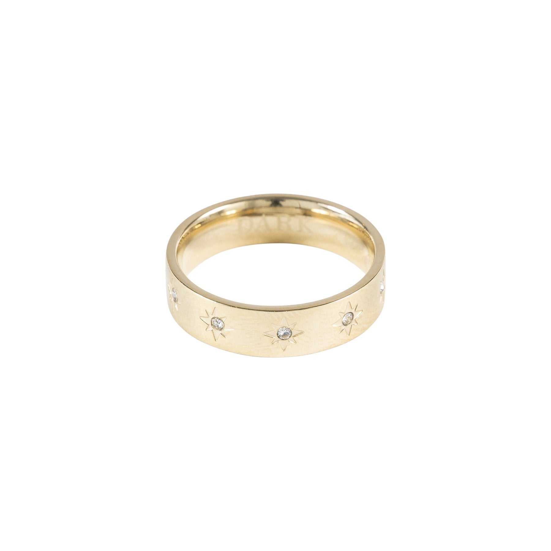 Dark Star Ring w/ Crystals