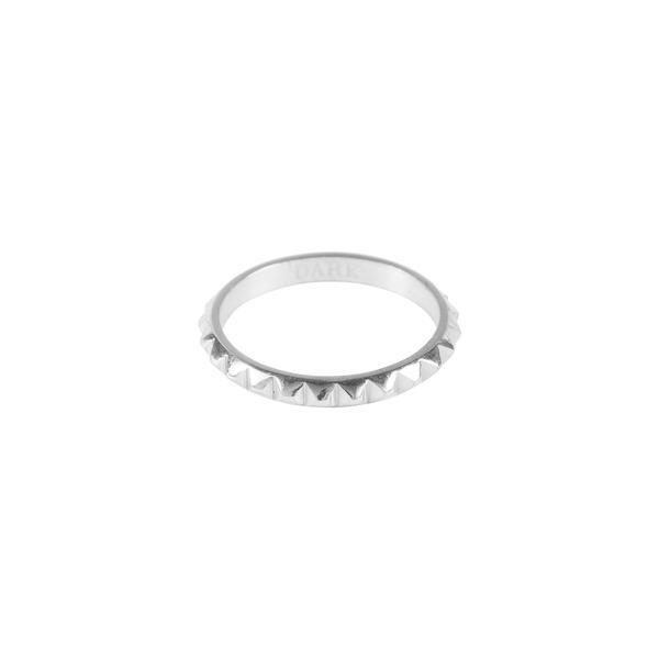 Dark Stud Ring Thin