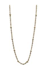 Dark Dot Chain Necklace