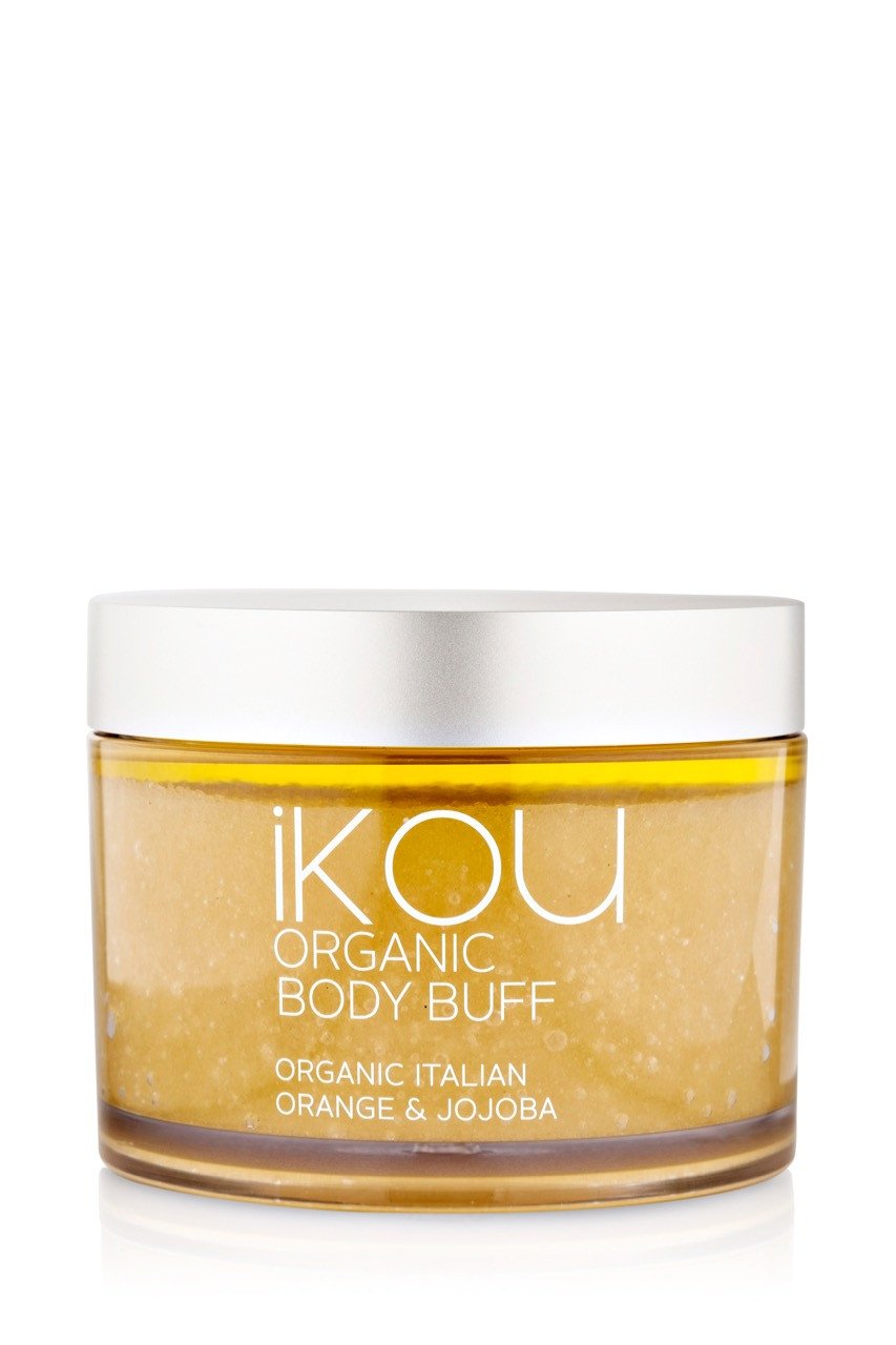 iKOU Organic Body scrub - Italian Orange & Jojoba Organic Body Buff