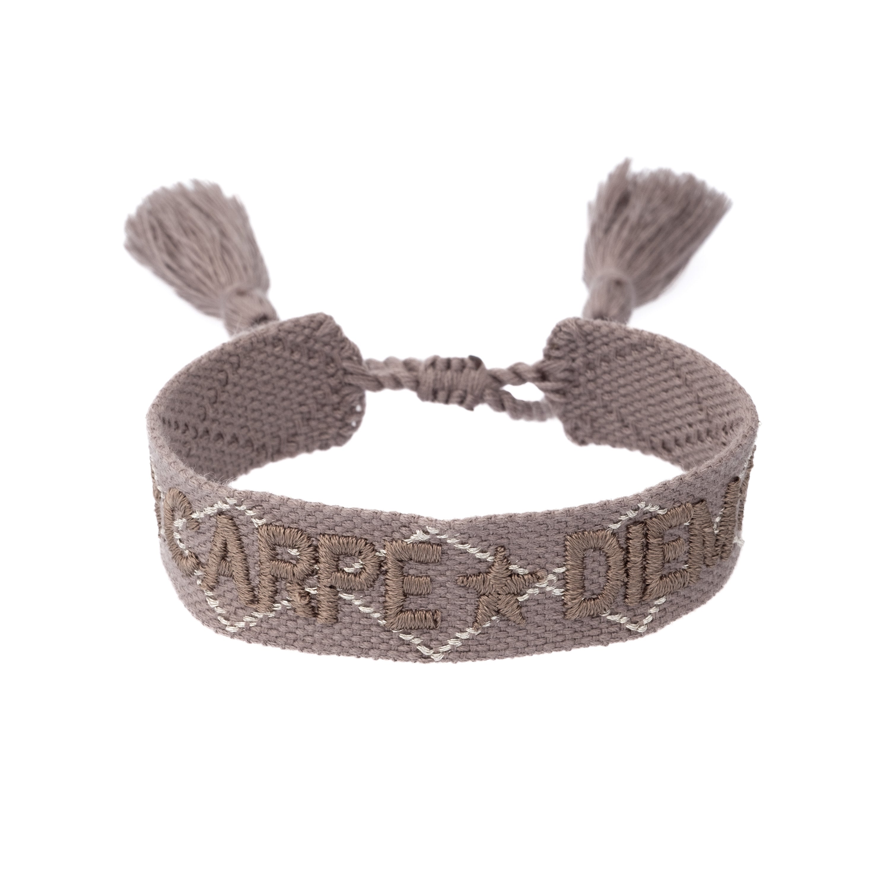 Dark Woven Friendship Armbånd