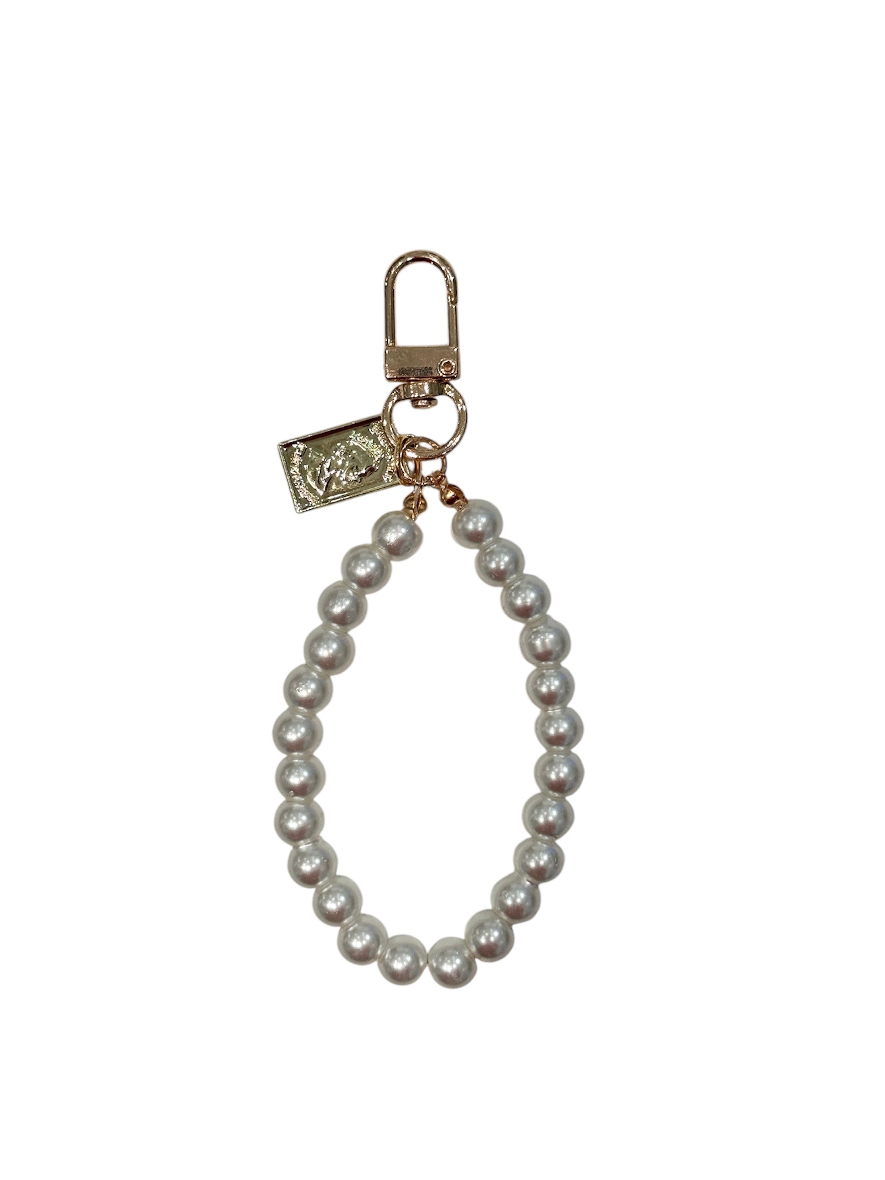 Dark Pearl Bag Charm