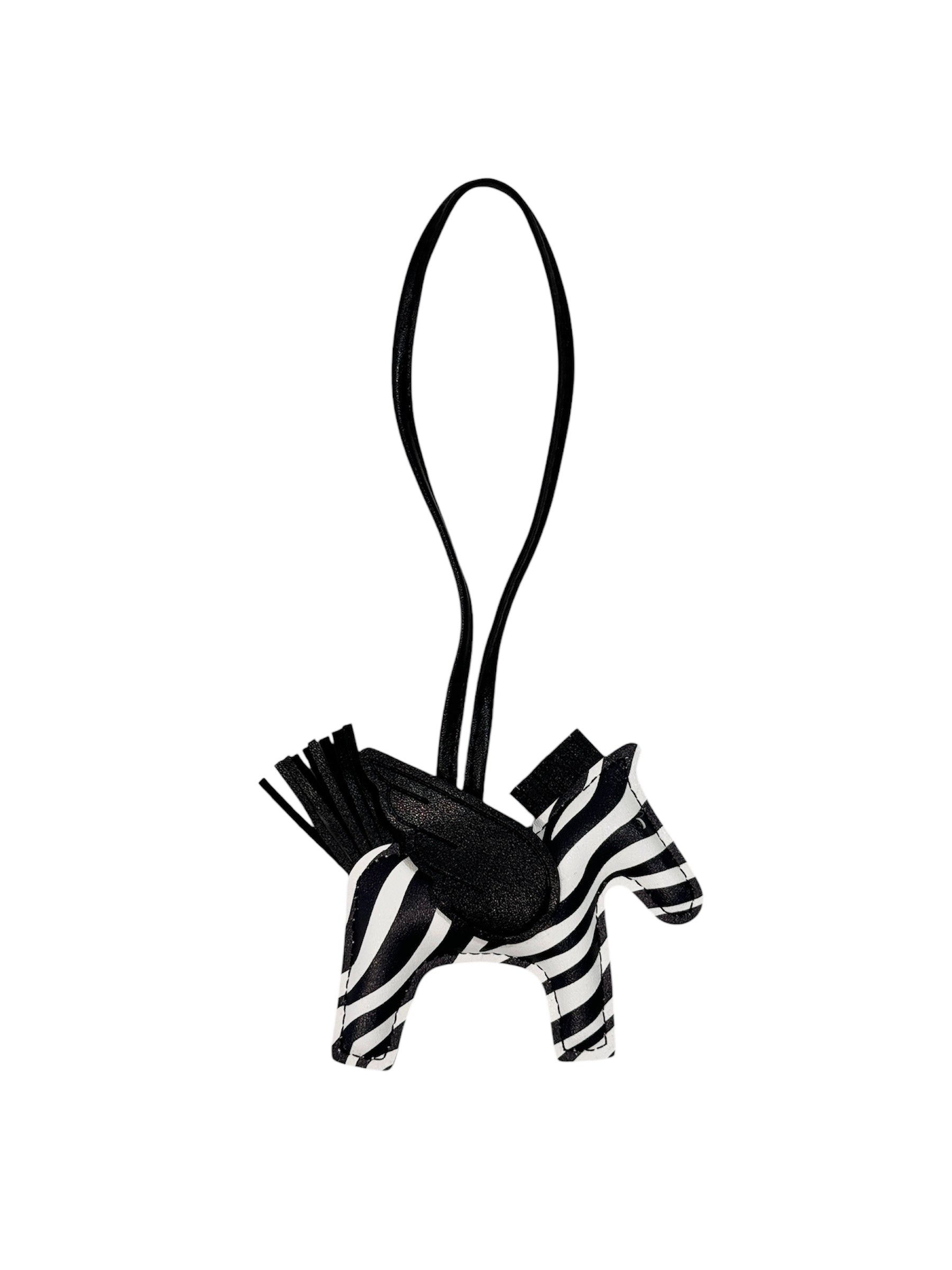 Pony Bag Charm - Zebra