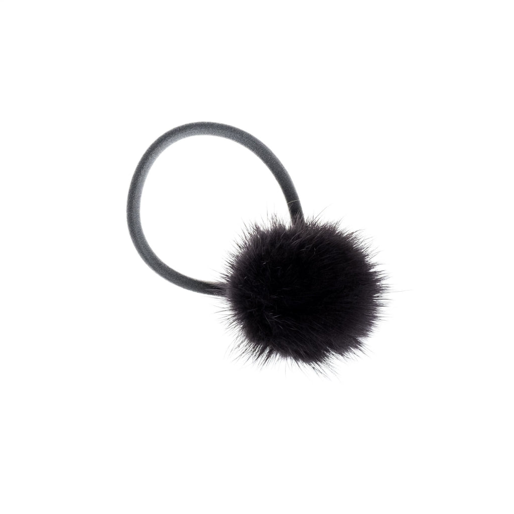 Dark Mink Hair Pom