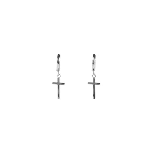 Dark Cross Hoop
