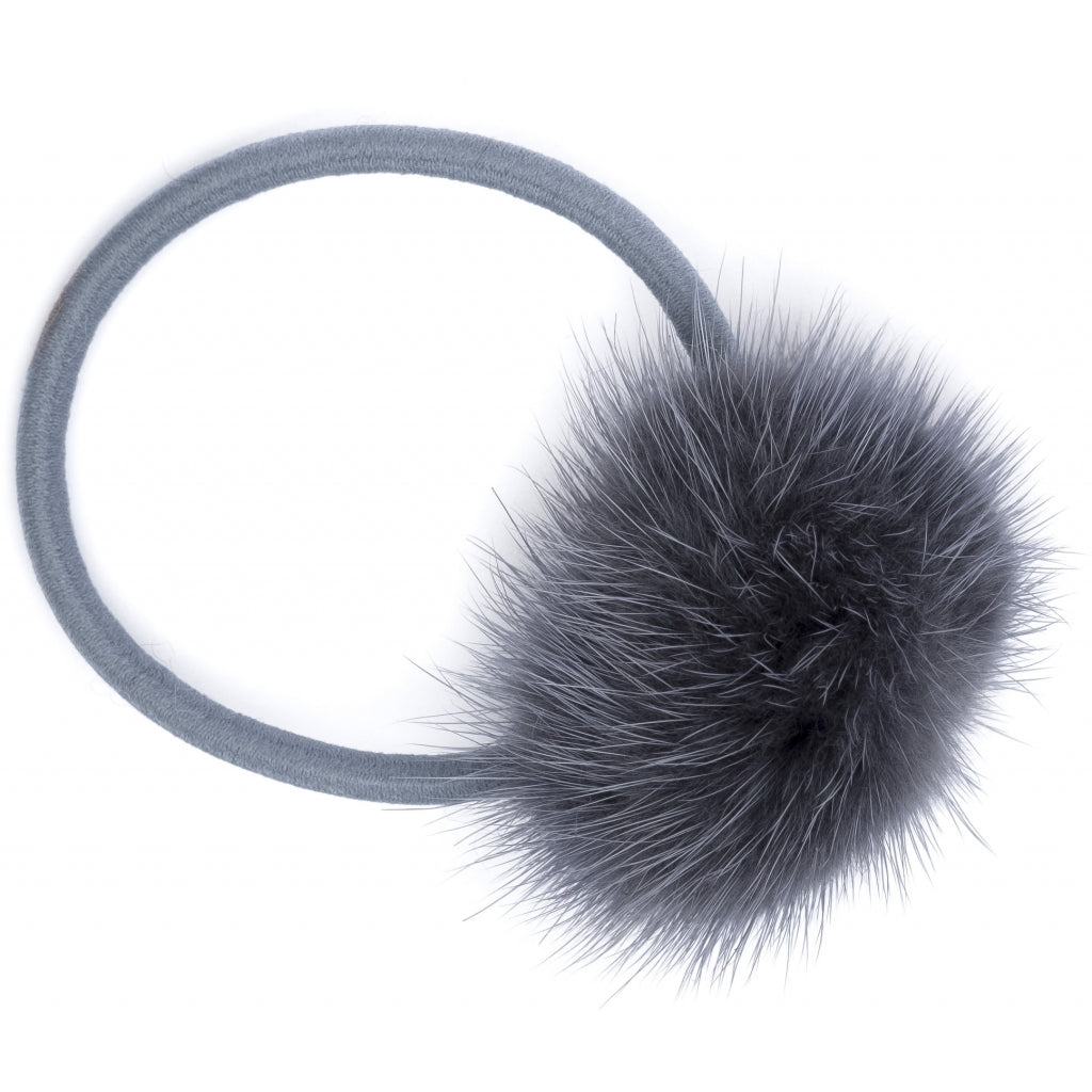 Dark Mink Hair Pom