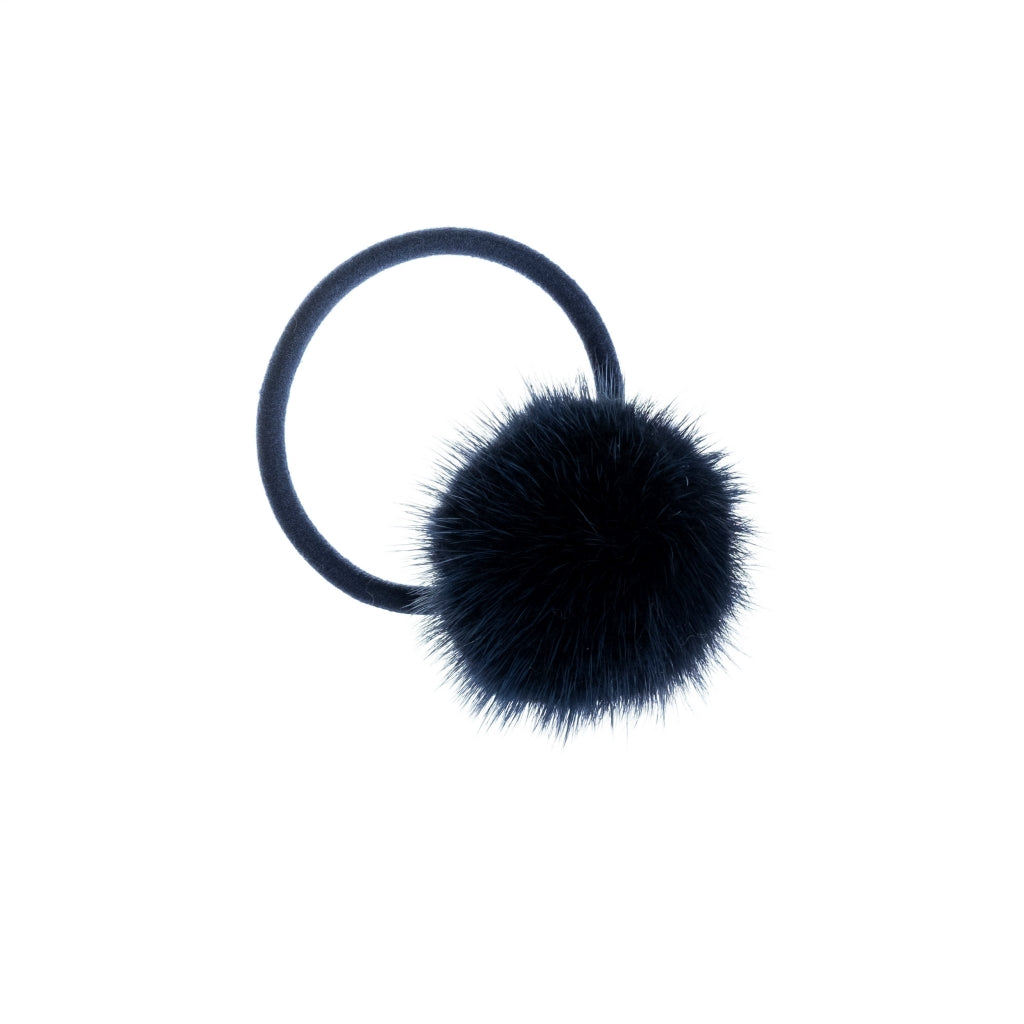 Dark Mink Hair Pom