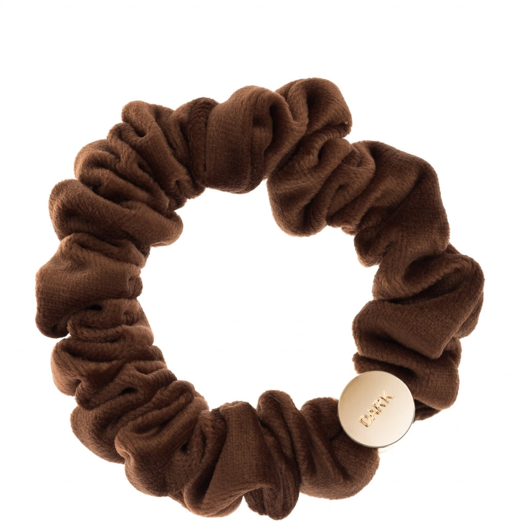 Dark Velvet Mini Scrunchie