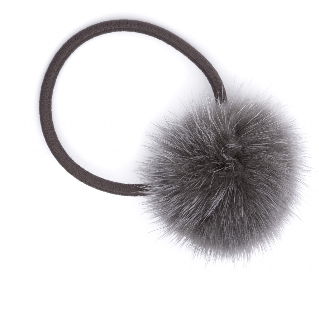 Dark Mink Hair Pom