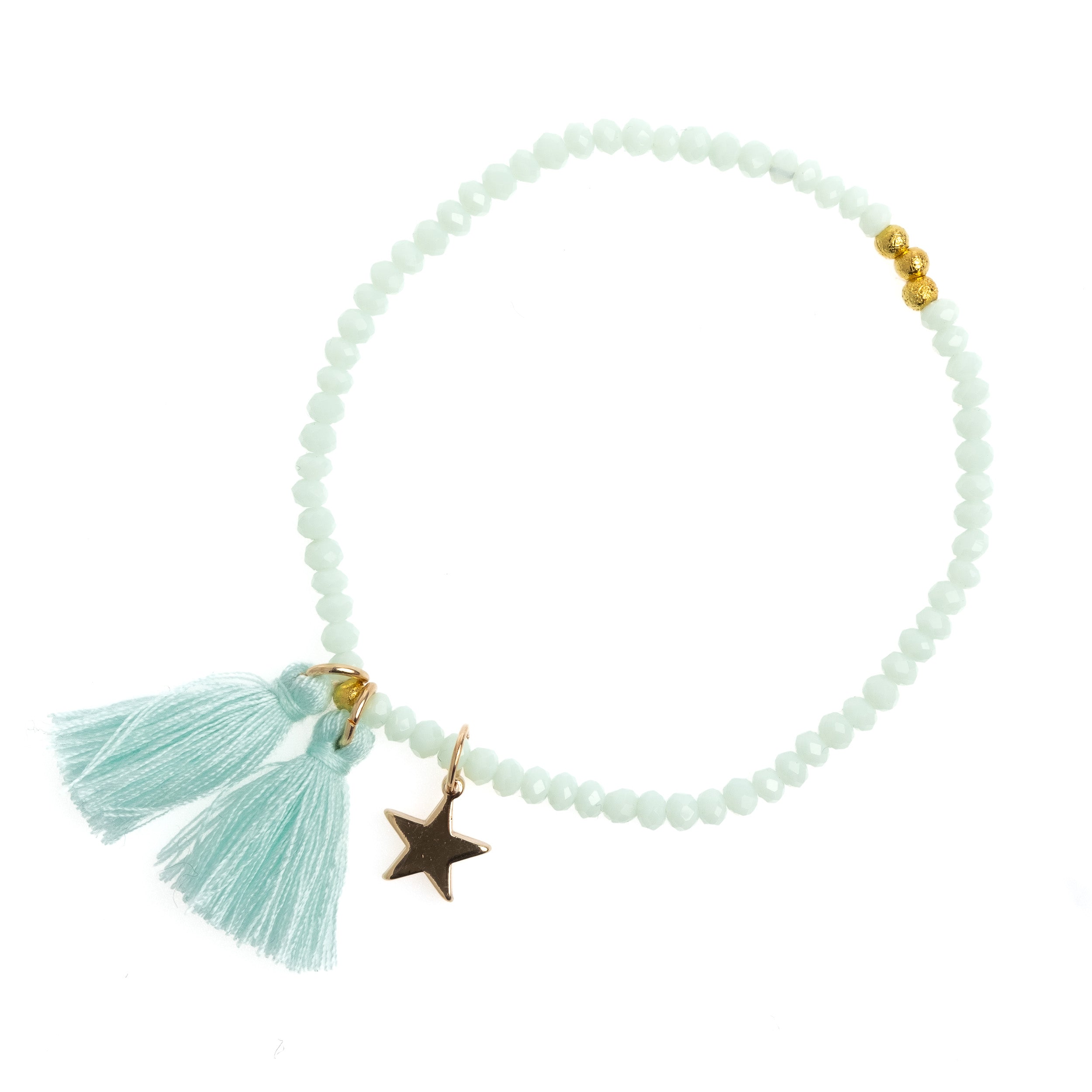 Dark Crystal Bead Breacelet