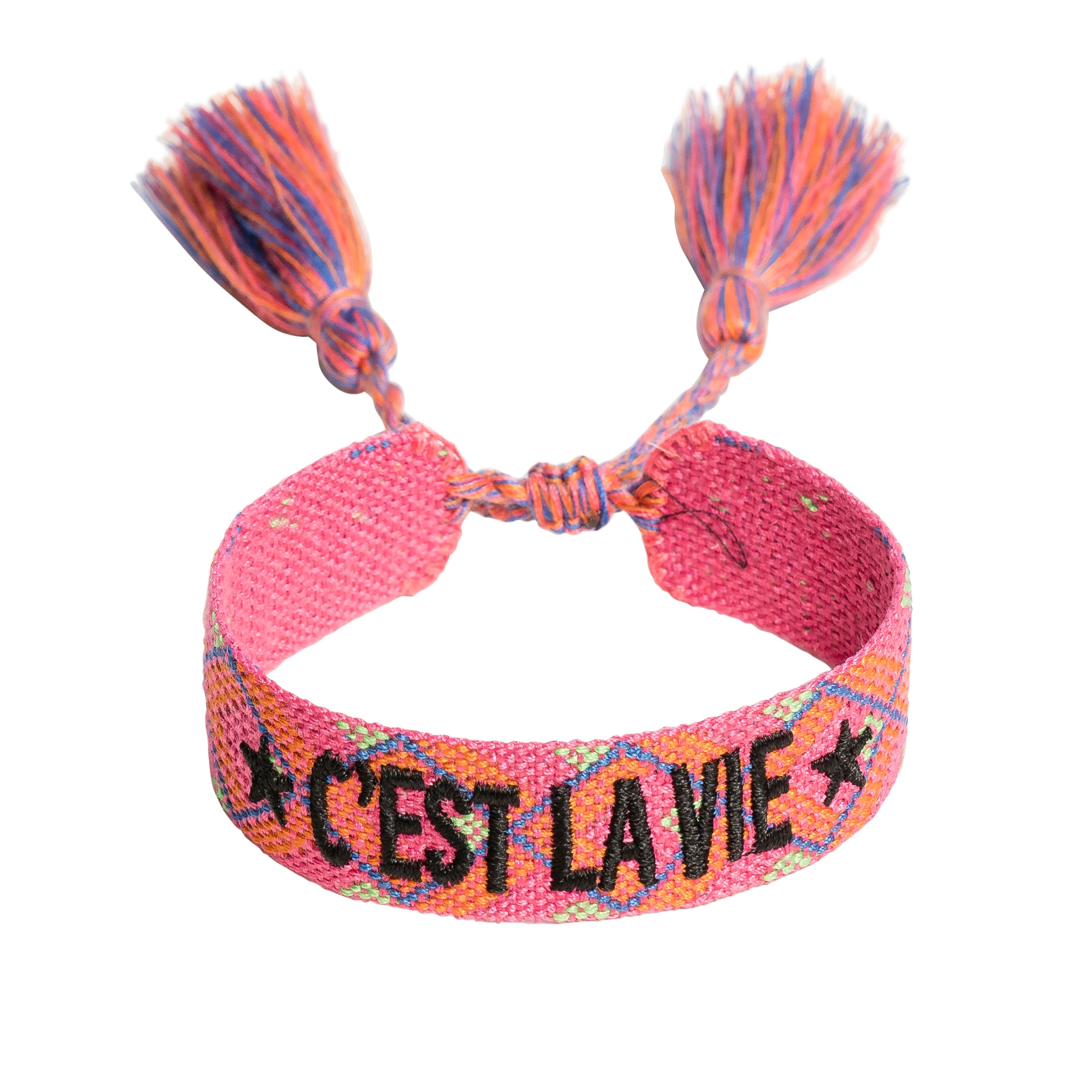 Dark Woven Friendship Armbånd