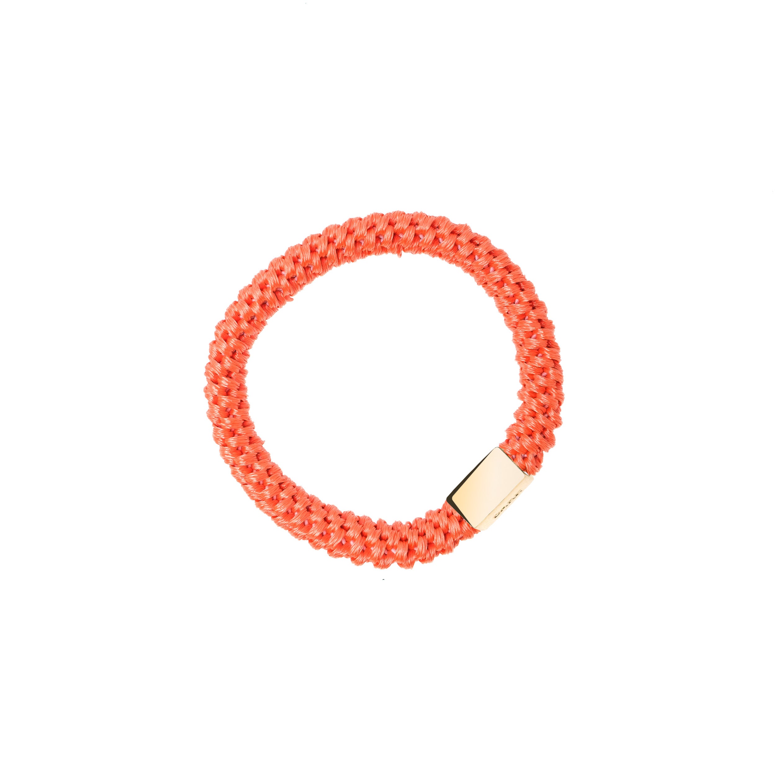 Dark Hårstrikk med gulldetalj