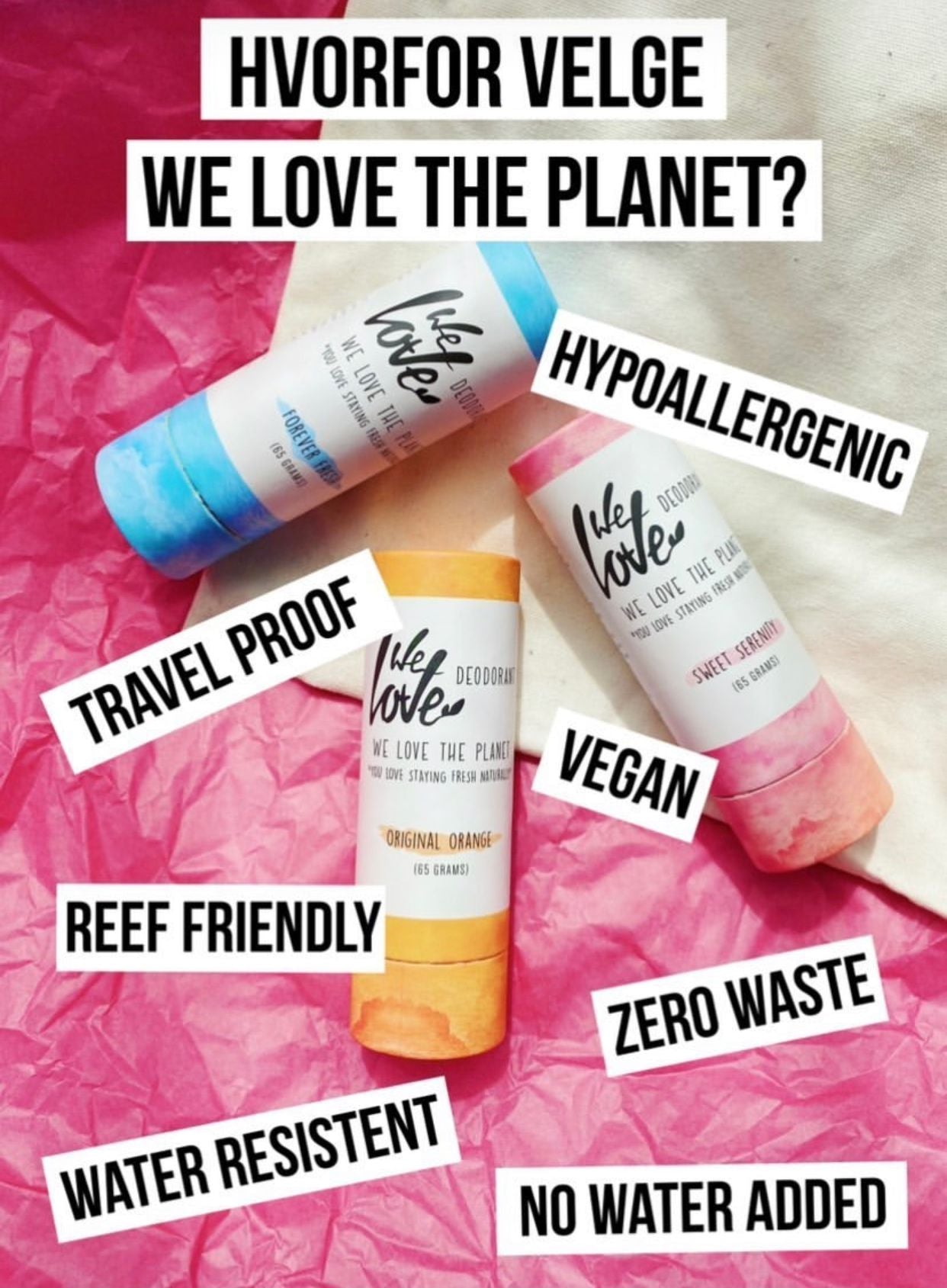 We Love The Planet Deodorant
