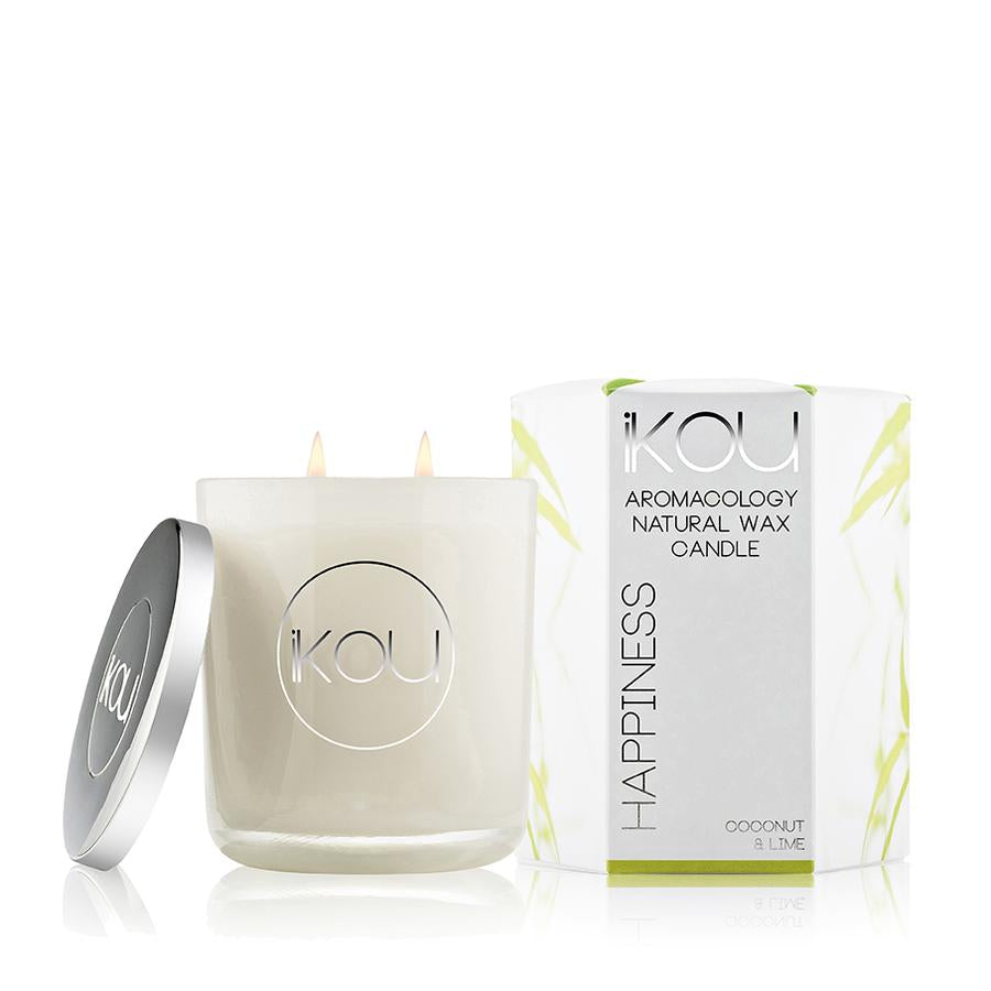iKOU Eco-Luxury Candle Glass
