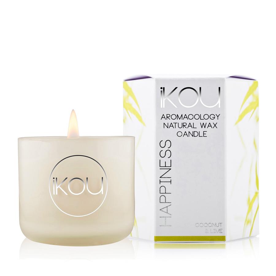 iKOU Eco-Luxury Candle Glass