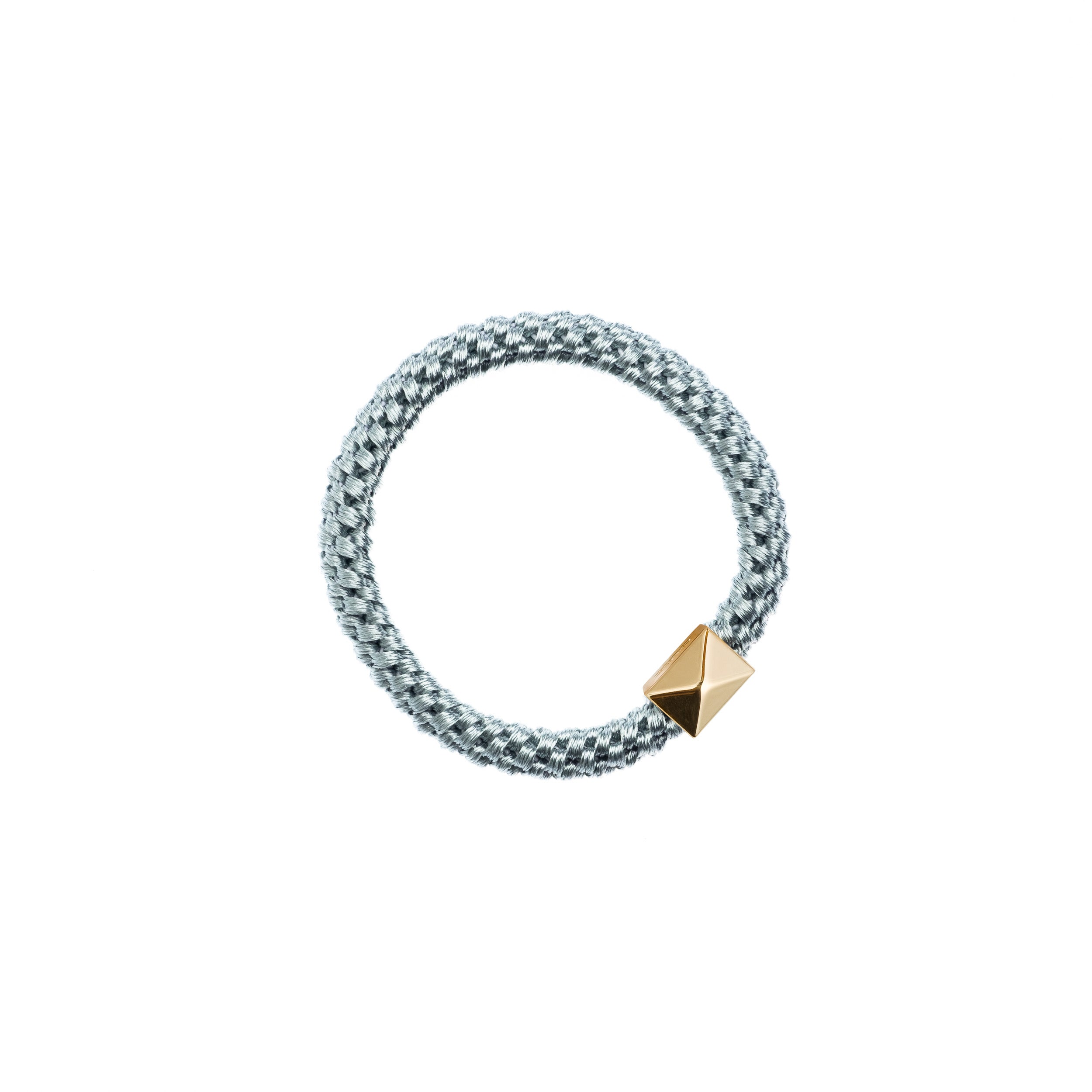 Dark Hårstrikk med gulldetalj