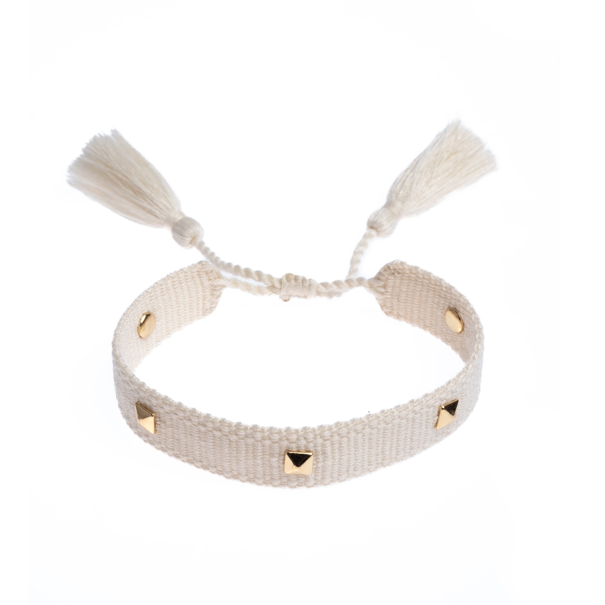 Dark Woven Friendship Armbånd