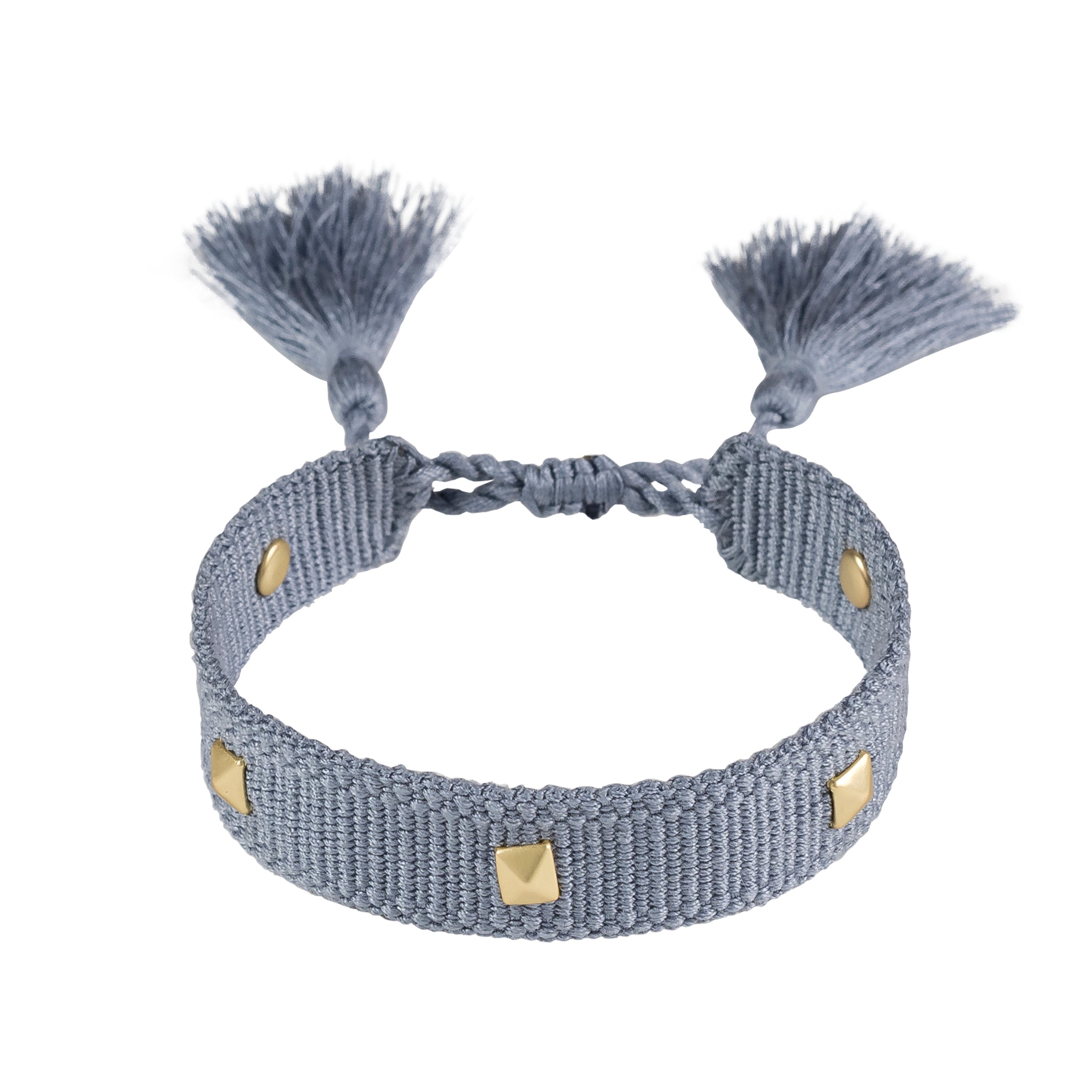 Dark Woven Friendship Armbånd