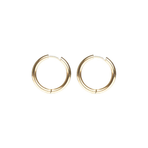 Dark Hoop Øreringer