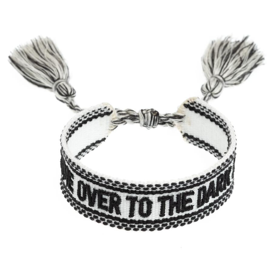 Dark Woven Friendship Armbånd
